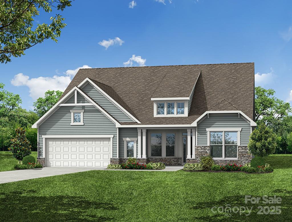 2021 Mantle Rdg Drive Indian Trail, NC 28079 - Photo 1 of 1 front view of a house with a yard