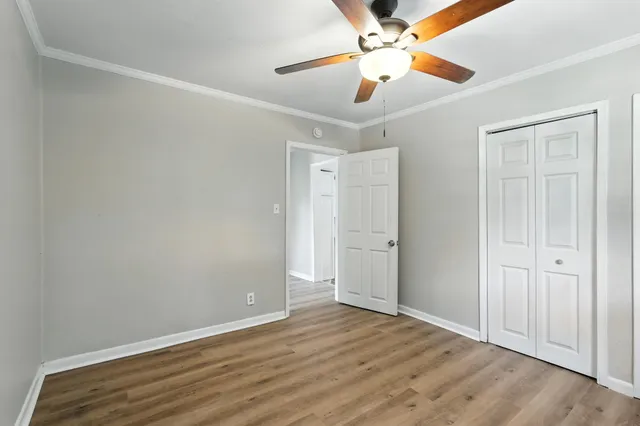 wooden floor in an empty room