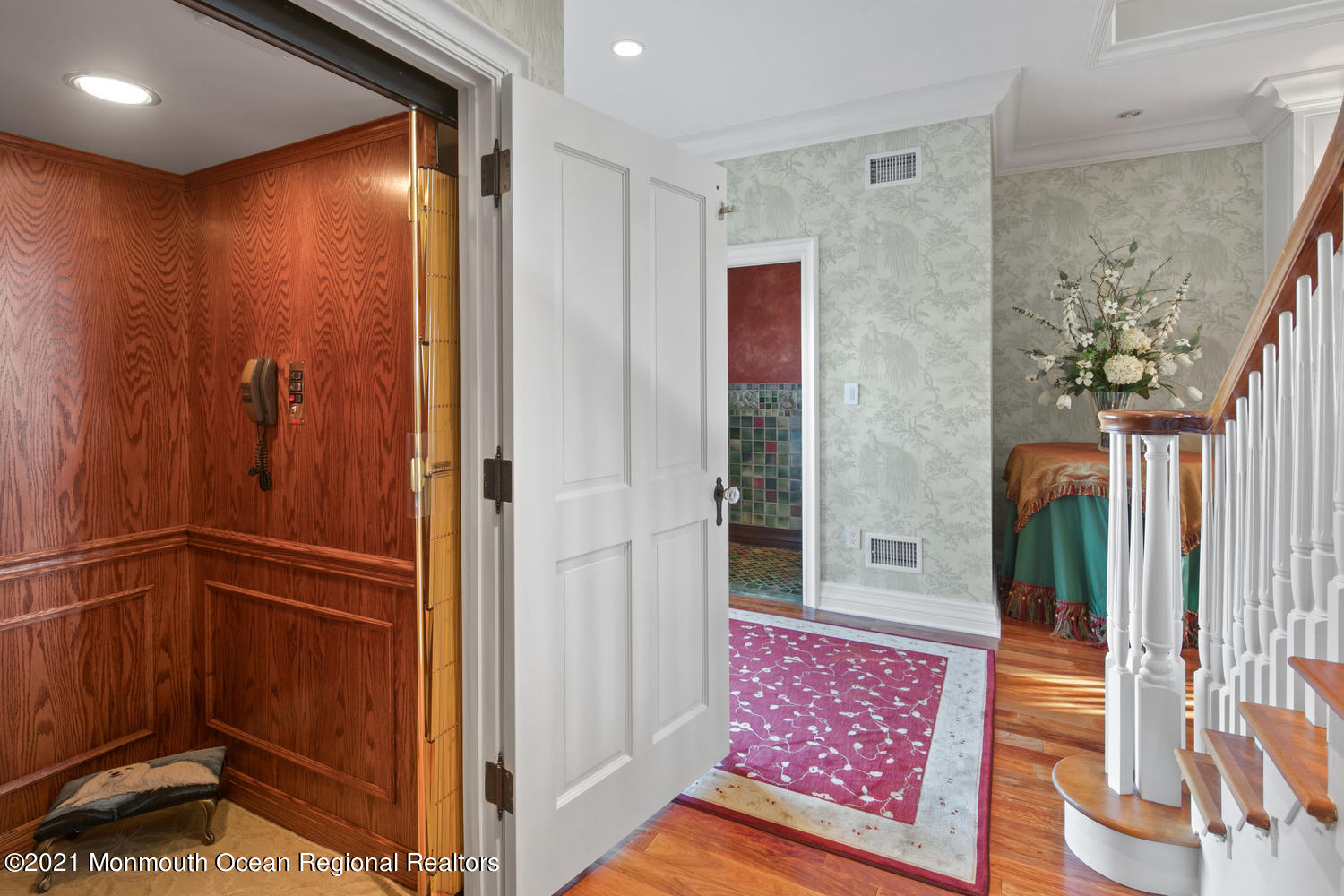 214 Conover Lane Red Bank, NJ 07701 - Photo 28 of 43 a view of an entryway with a bench