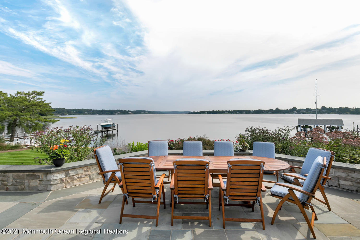 214 Conover Lane Red Bank, NJ 07701 - Photo 38 of 43 a view of a chairs and table on the terrace