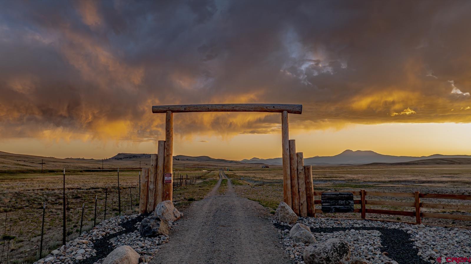 33145 Highway 9 Hartsel, CO 80449 - Photo 4 of 43 a view of a back yard from a balcony