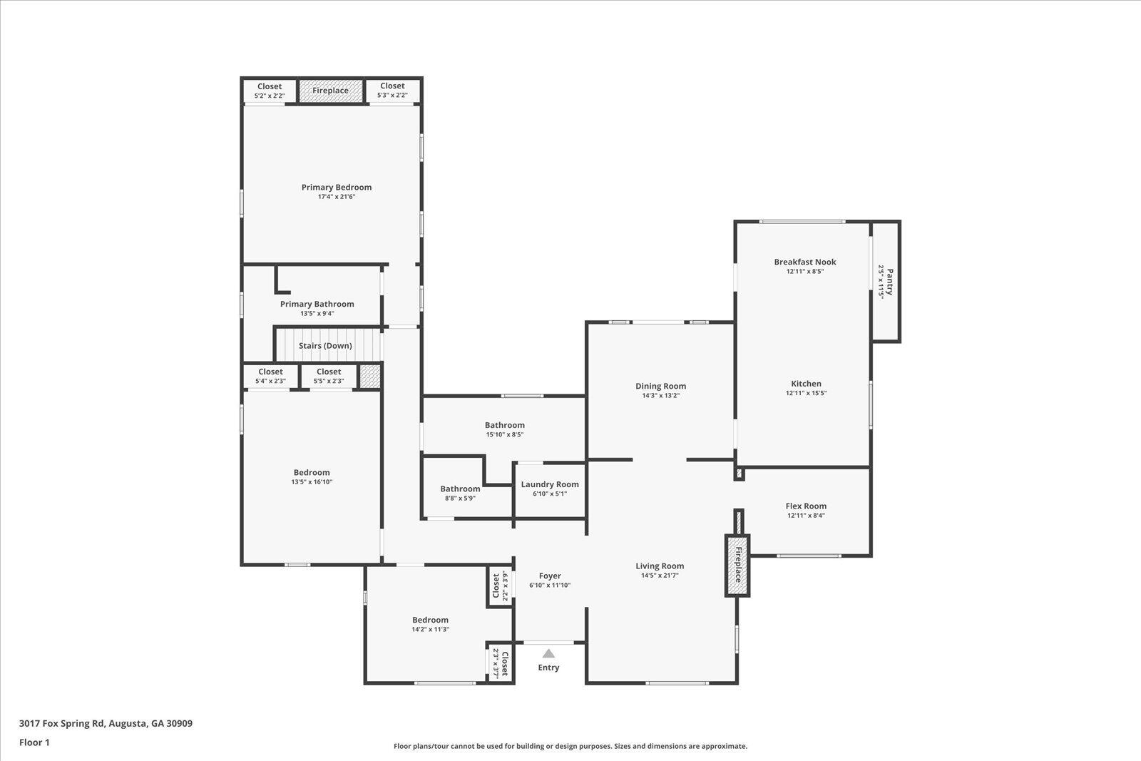 3017 Fox Spring Road Augusta, GA 30909 - Photo 52 of 53 02-Floor-1