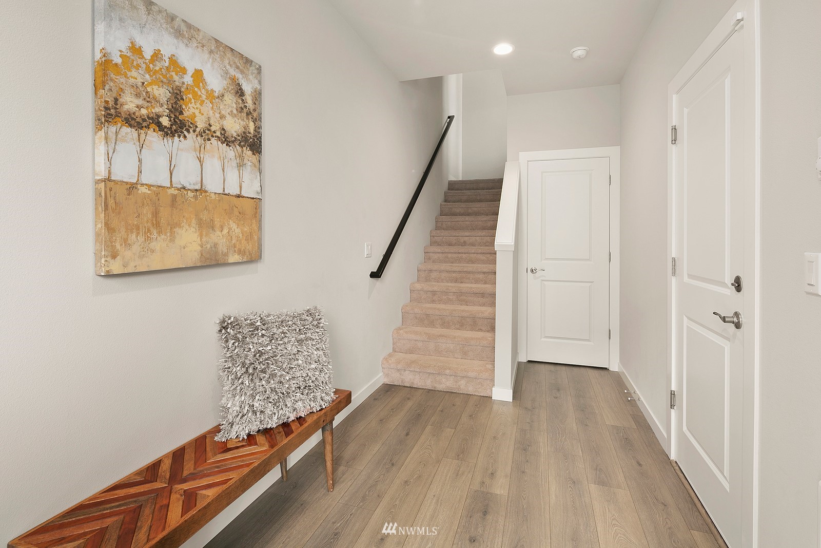 3521 193rd Street Southeast, Unit F Bothell, WA 98012 - Photo 4 of 29 a view of entryway with wooden floor