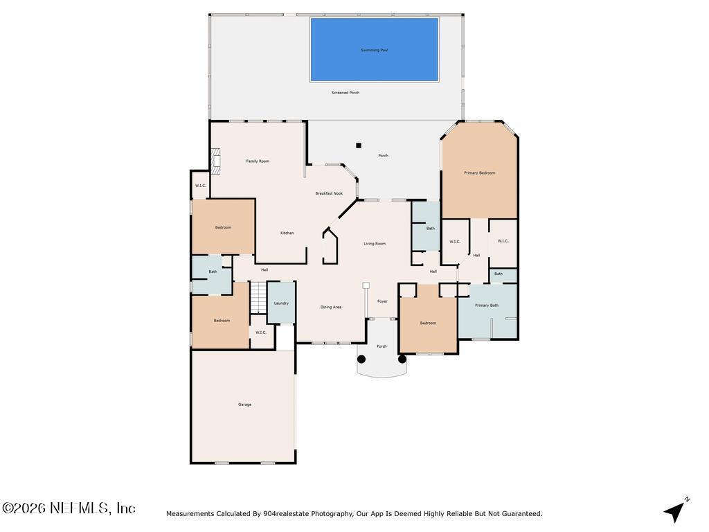 337 South Mill View Way Ponte Vedra Beach, FL 32082 - Photo 53 of 55 a picture of a floor plan