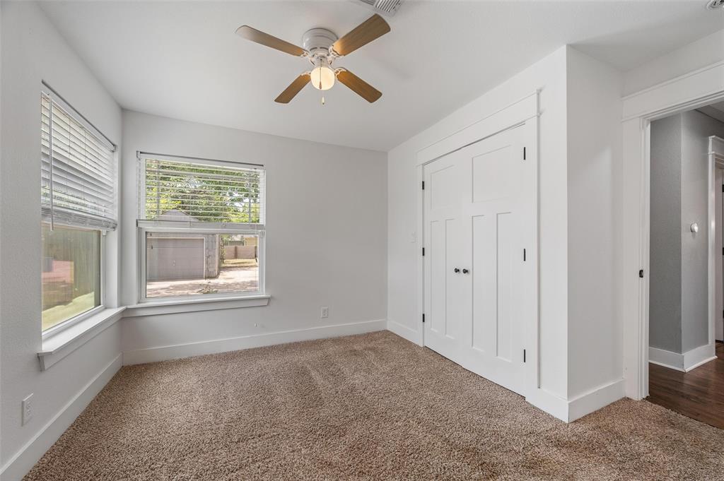 2524 Watauga Road Fort Worth, TX 76111 - Photo 22 of 31 Side bedroom with lots of natural light