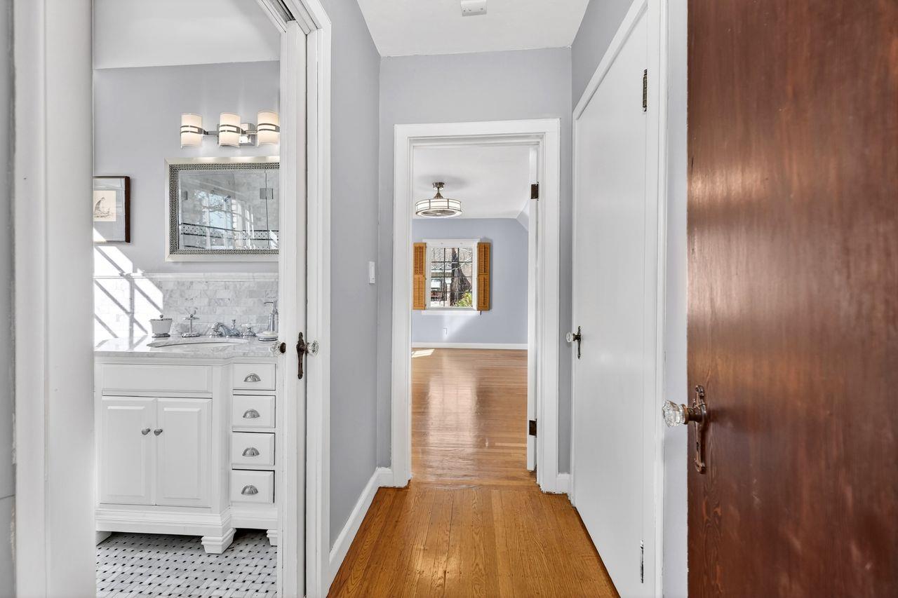 1716 Sutterville Road Sacramento, CA 95822 - Photo 28 of 57 a view of hallway with wooden floor