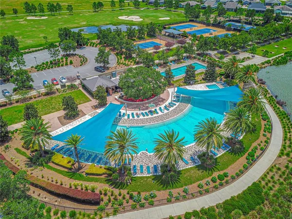 a view of a swimming pool