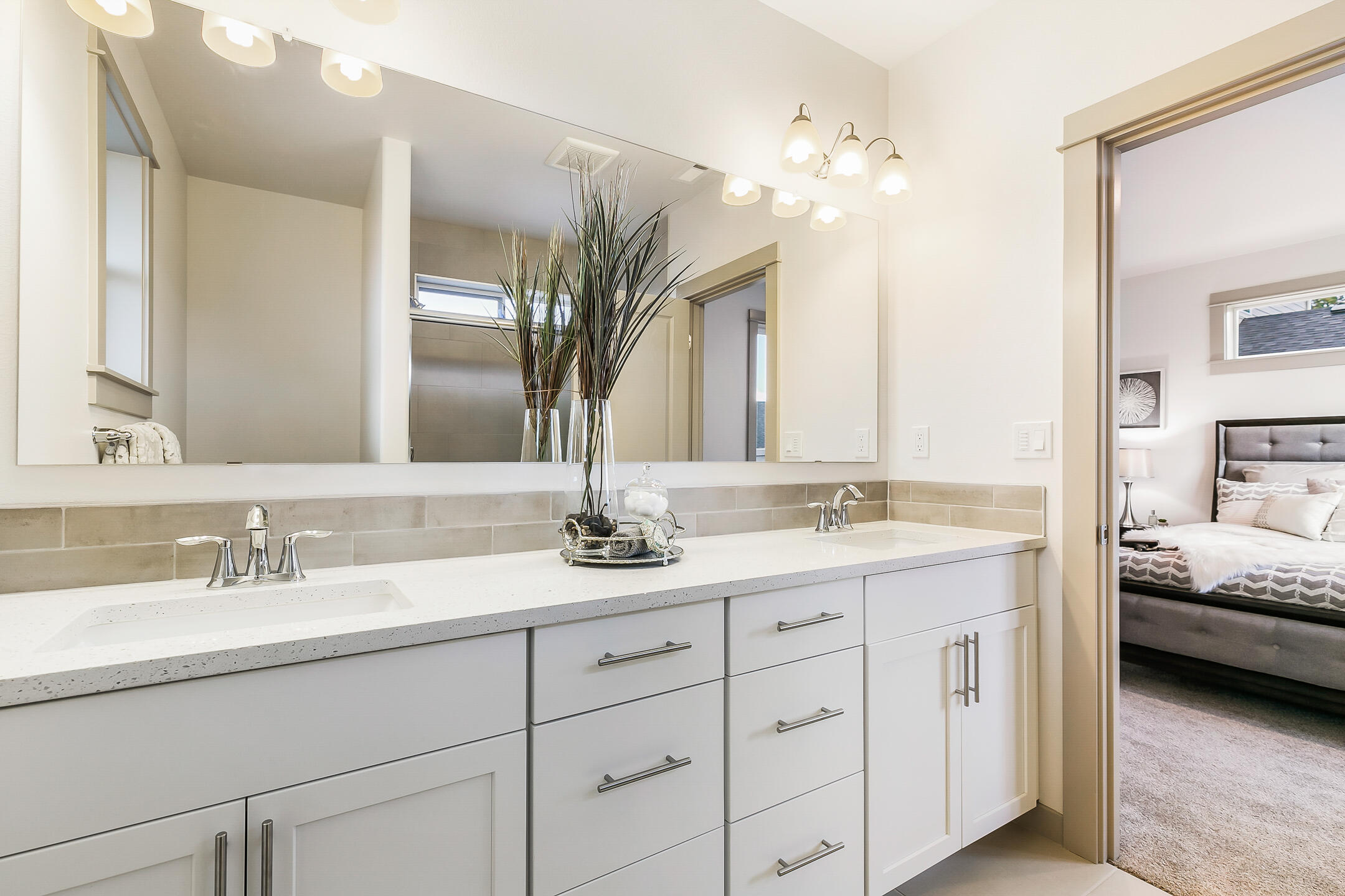 62831 Northeast Daniel Road, Unit LOT #16 Bend, OR 97701 - Photo 12 of 14 Harrison Master Bathroom with View of Be