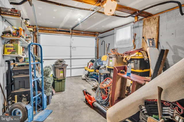 a view of storage and utility room