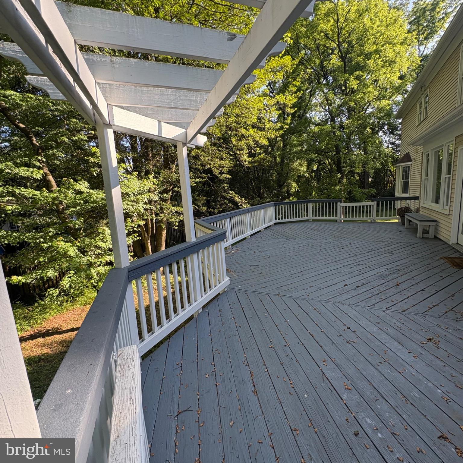 3502 Holly Road Annandale, VA 22003 - Photo 11 of 57 a view of deck with patio and wooden floor