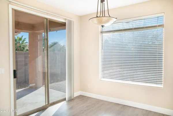a bathroom that has a window in it