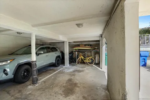 a view of car garage