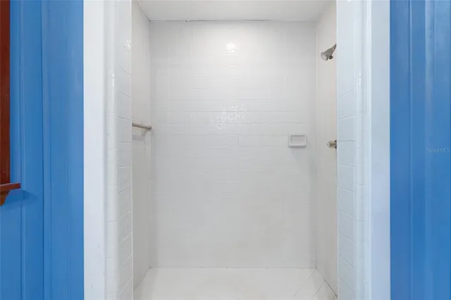 a view of a trees in front of a building