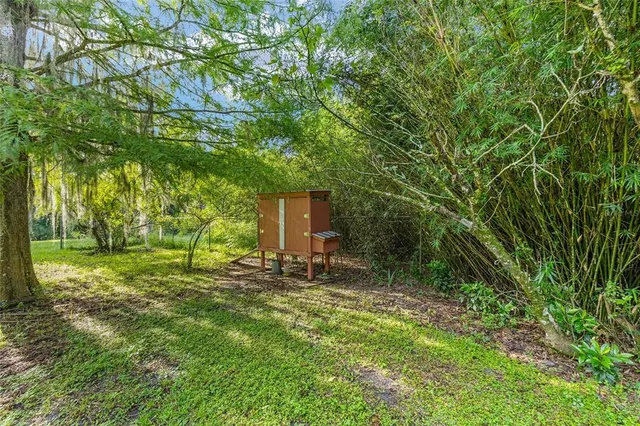 a view of a volley ball court