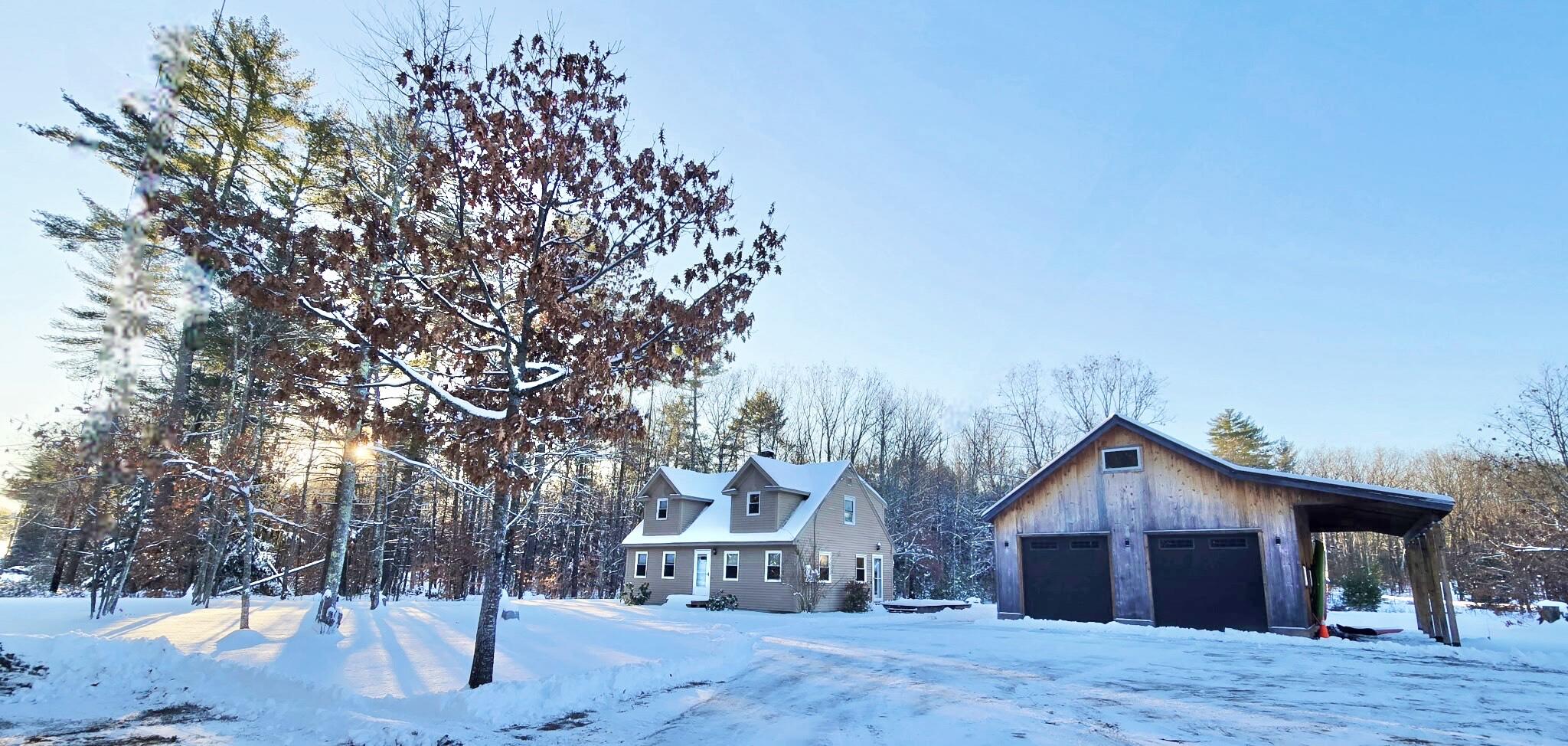 1102 Cape Road Hollis Center, ME 04042 - Photo 45 of 56 Wide angle view of front of home