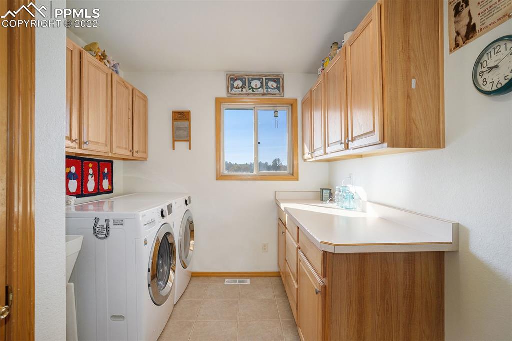 10695 Walker Road Colorado Springs, CO 80908 - Photo 21 of 49 a utility room with dryer and washer