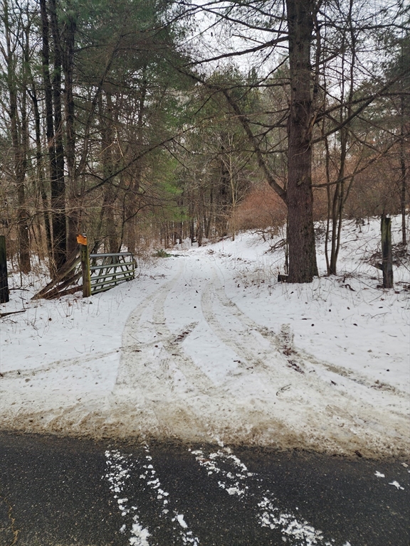 12 A Bumstead Road Monson, MA 01057 - Photo 12 of 13 a view of snow on the road