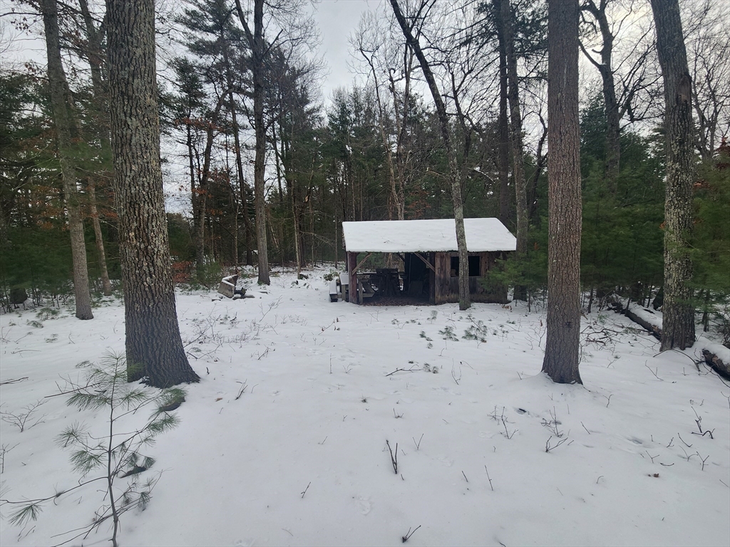 12 A Bumstead Road Monson, MA 01057 - Photo 3 of 13 a view of a backyard with a snow