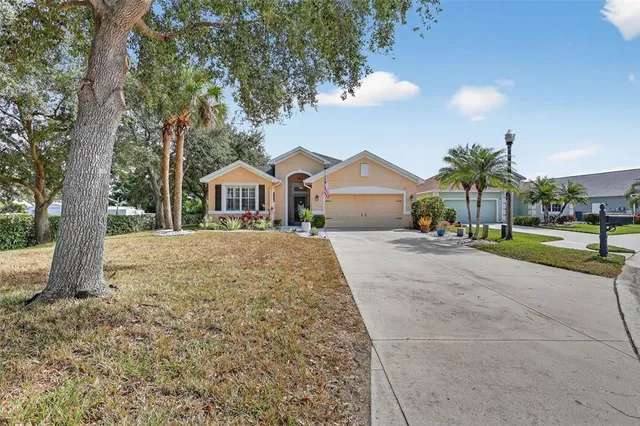 a house with yard in front of it