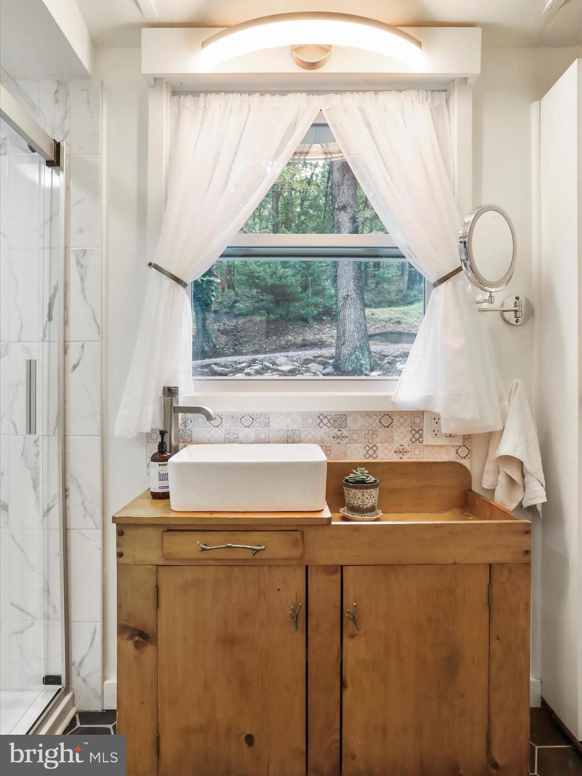 570 Cedar Road Strasburg, VA 22657 - Photo 19 of 47 a bathroom with a sink and a window