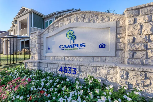 a sign on the side of a building