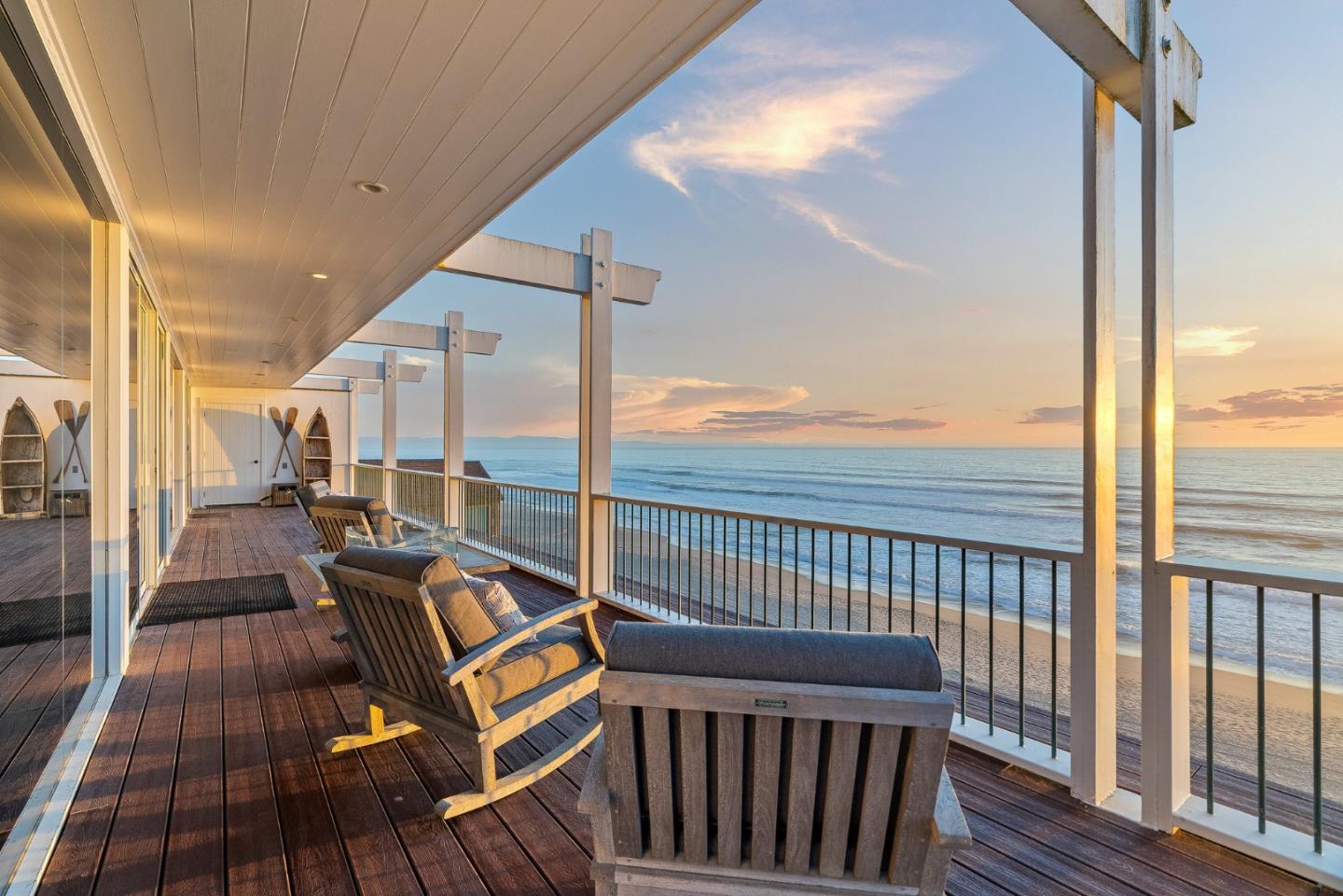 300 Oceanview Drive, Unit 401 La Selva Beach, CA 95076 - Photo 25 of 44 a view of a balcony with furniture