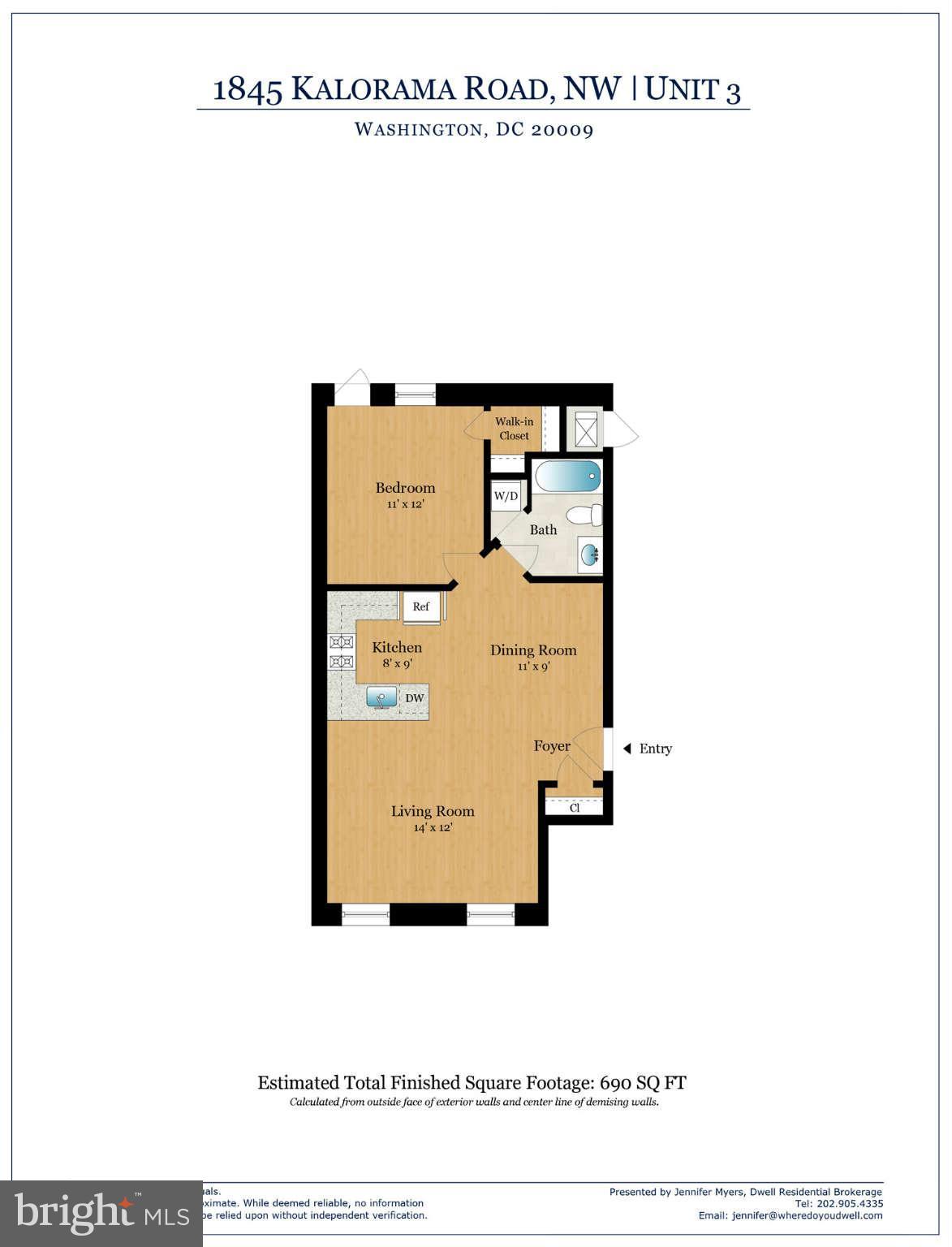 1845 Kalorama Road Northwest, Unit 3 Washington, DC 20009 - Photo 11 of 19 Interior (General)