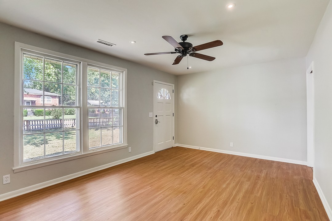 476 Rural Hill Road Nashville, TN 37217 - Photo 3 of 53 a view of empty room with wooden floor and fan