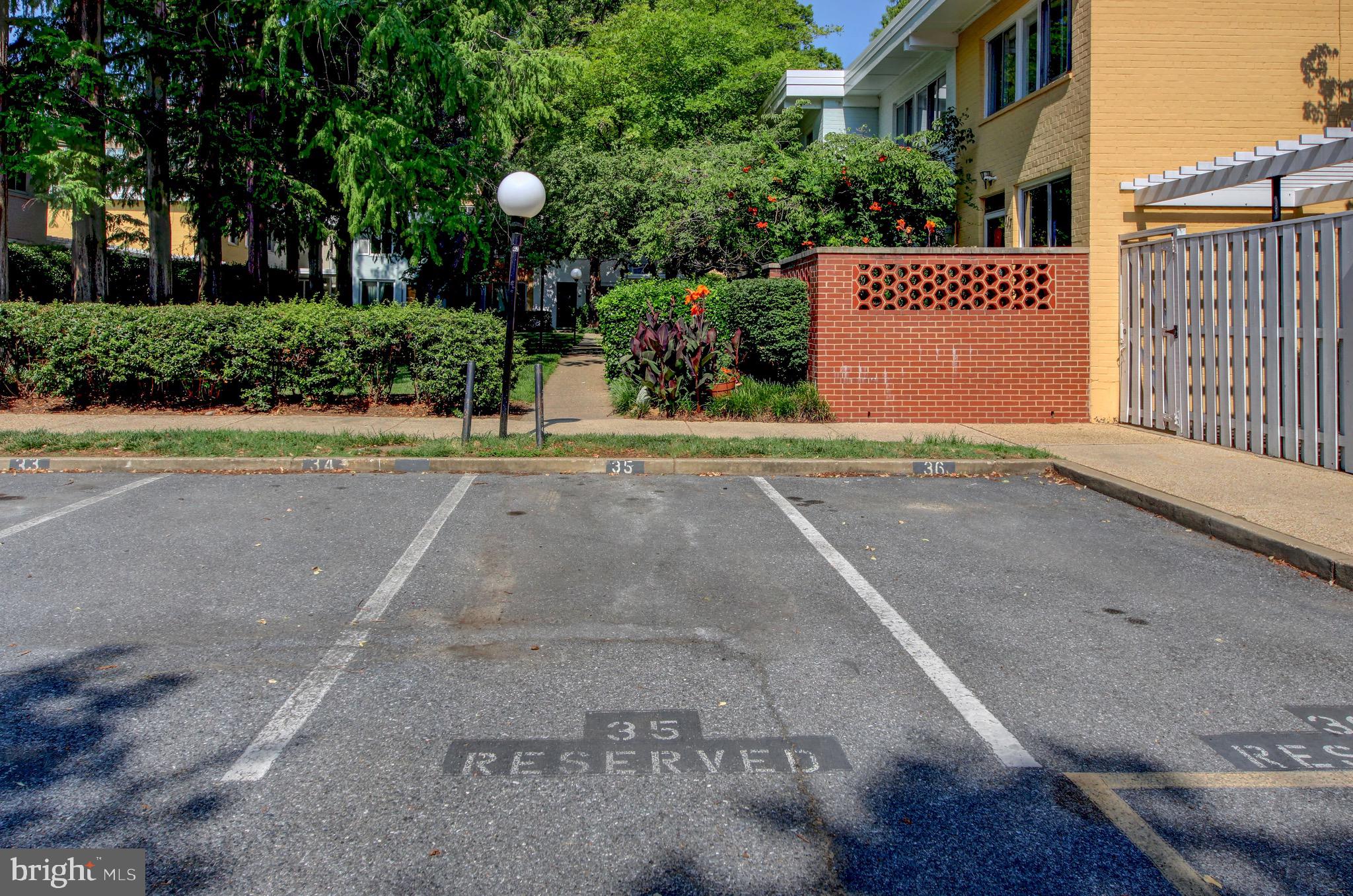 729 3rd Street Southwest Washington, DC 20024 - Photo 22 of 33 Assigned parking space #35