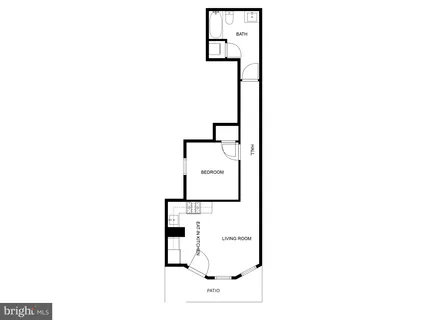 a picture of a floor plan