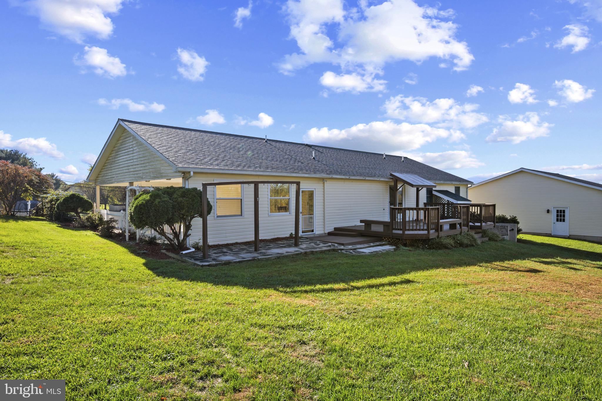 3226 Bidle Road Middletown, MD 21769 - Photo 41 of 49 a view of a house with swimming pool and a yard