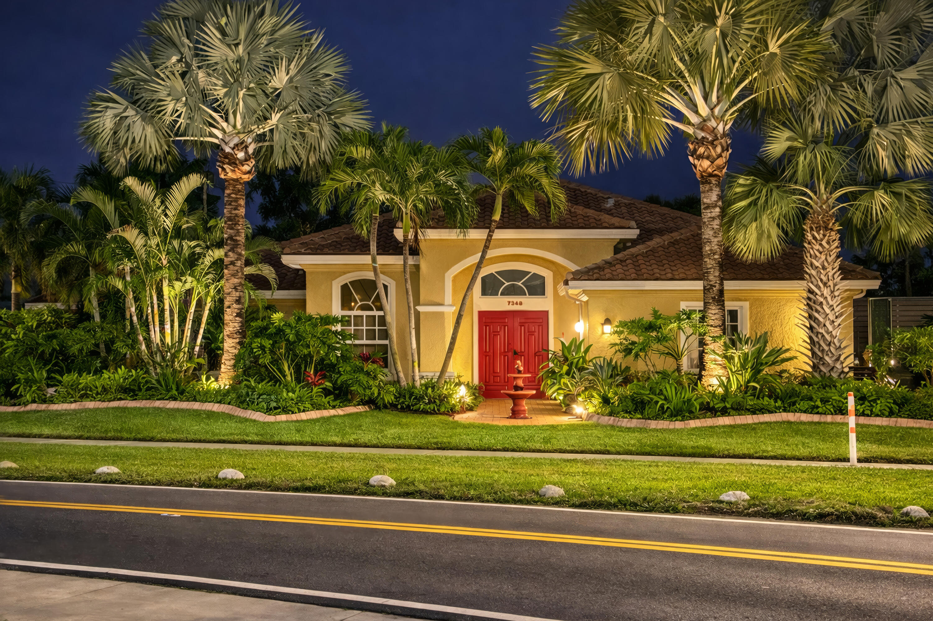 7348 East Country Club Boulevard Boca Raton, FL 33487 - Photo 25 of 50 Twilight