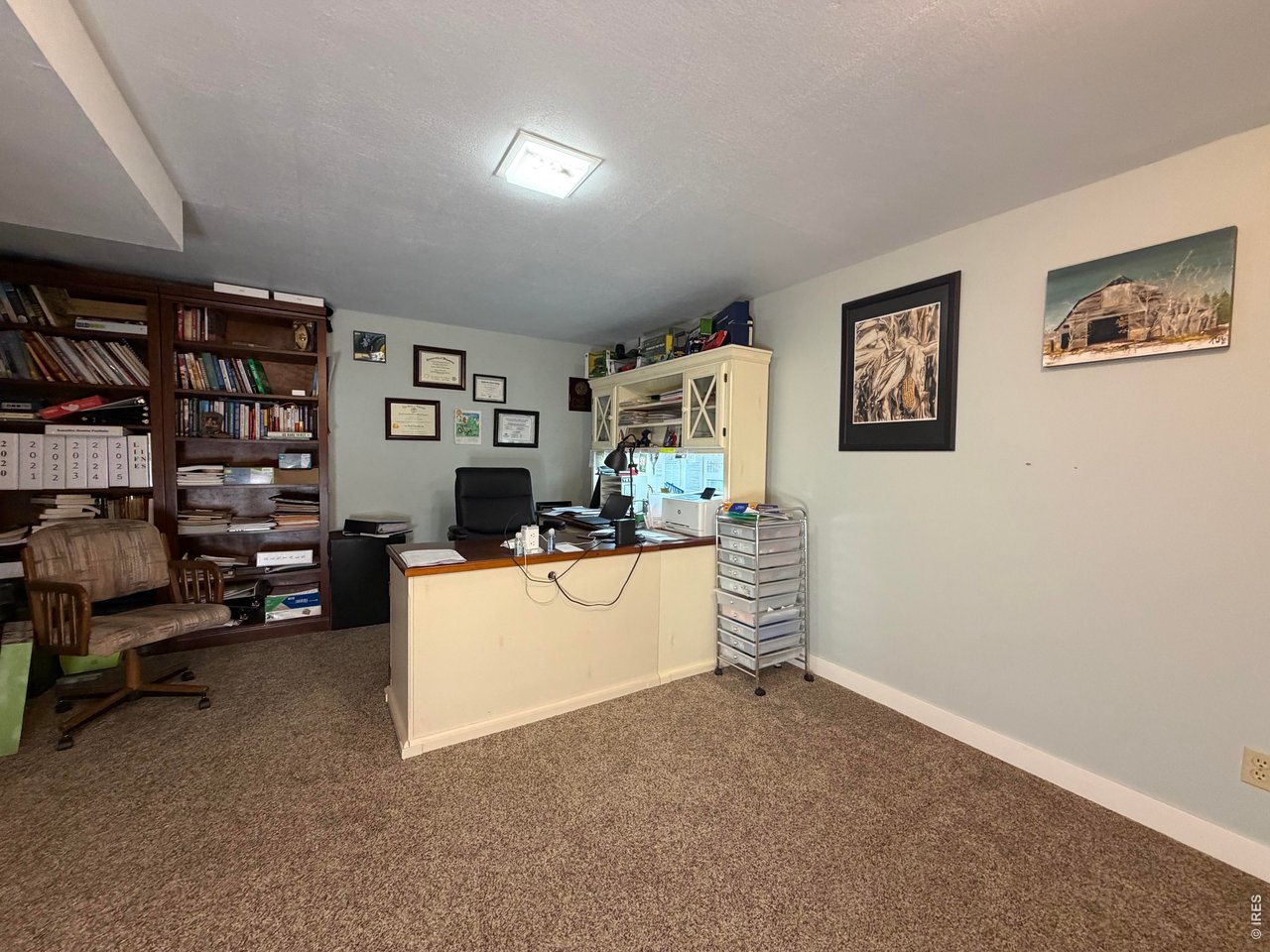 7525 County Rd M Joes, CO 80822 - Photo 28 of 43 Office/Bedroom #5 - no window but does have two exits.