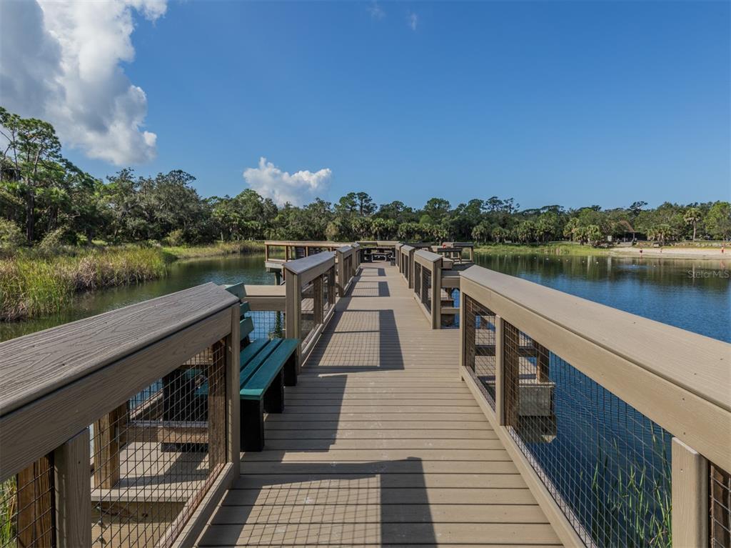 764 Sarabay Road, Unit 8 Osprey, FL 34229 - Photo 56 of 64 a view of river and deck