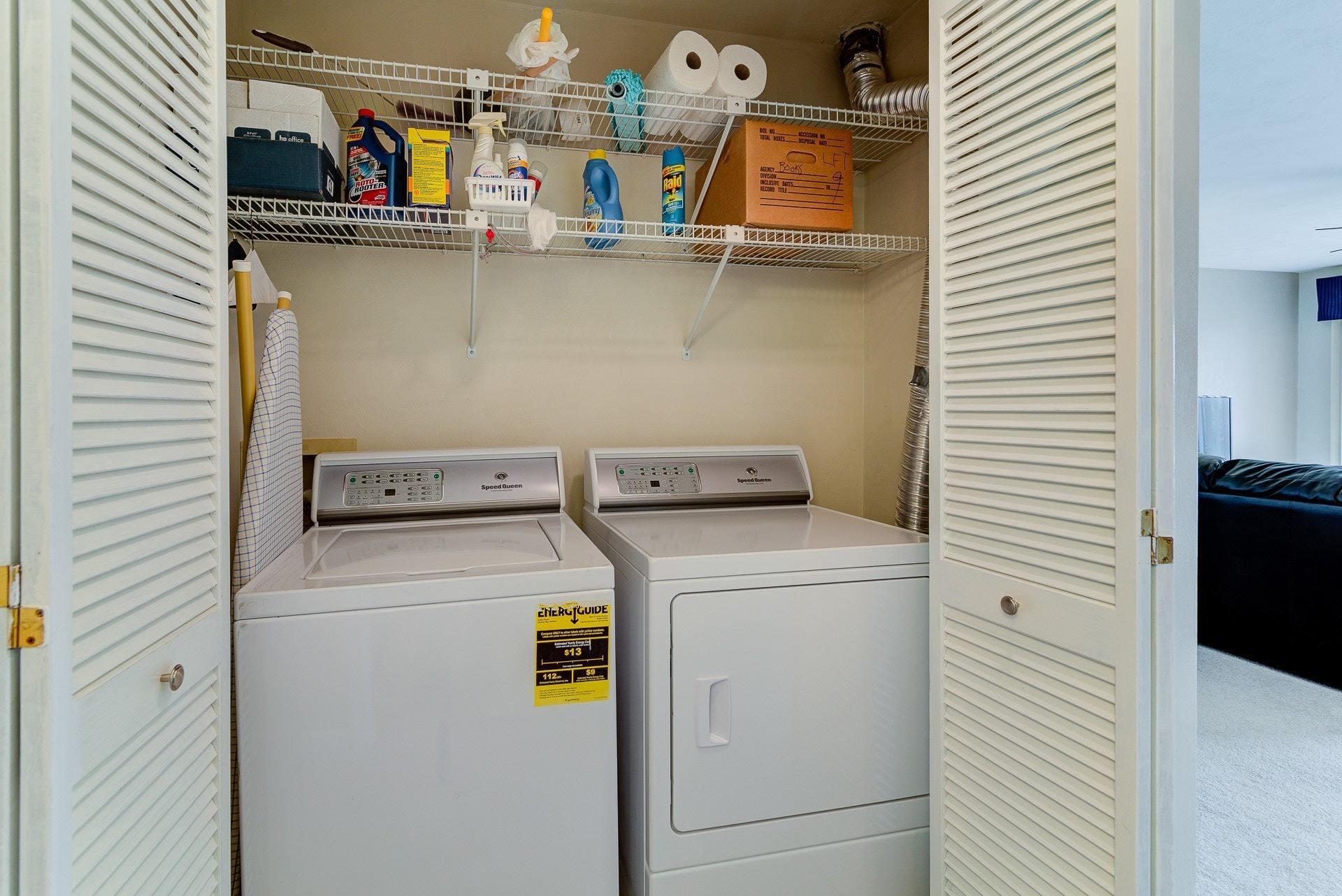 835 Gangplank Road, Unit 103 Moneta, VA 24121 - Photo 18 of 34 a utility room with dryer and washer