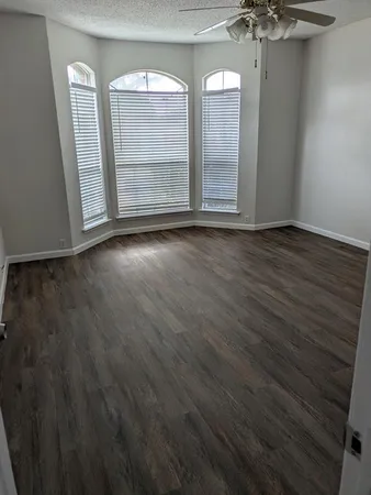 wooden floor in an empty room