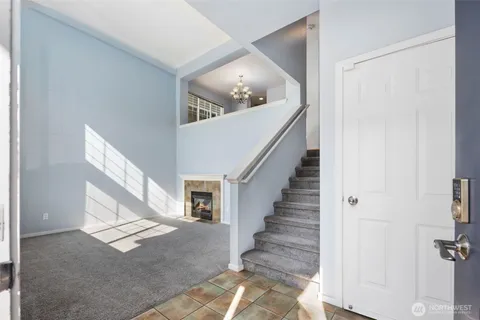 a view of entryway and hall