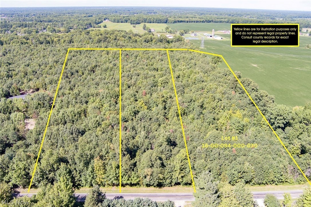 Dunham Road Litchfield, OH 44253 - Photo 1 of 16 Private 7+ acre haven with endless possibilities for your dream home or retreat. This listing is for lot 1 far right parcel # 16-00-094-000-030