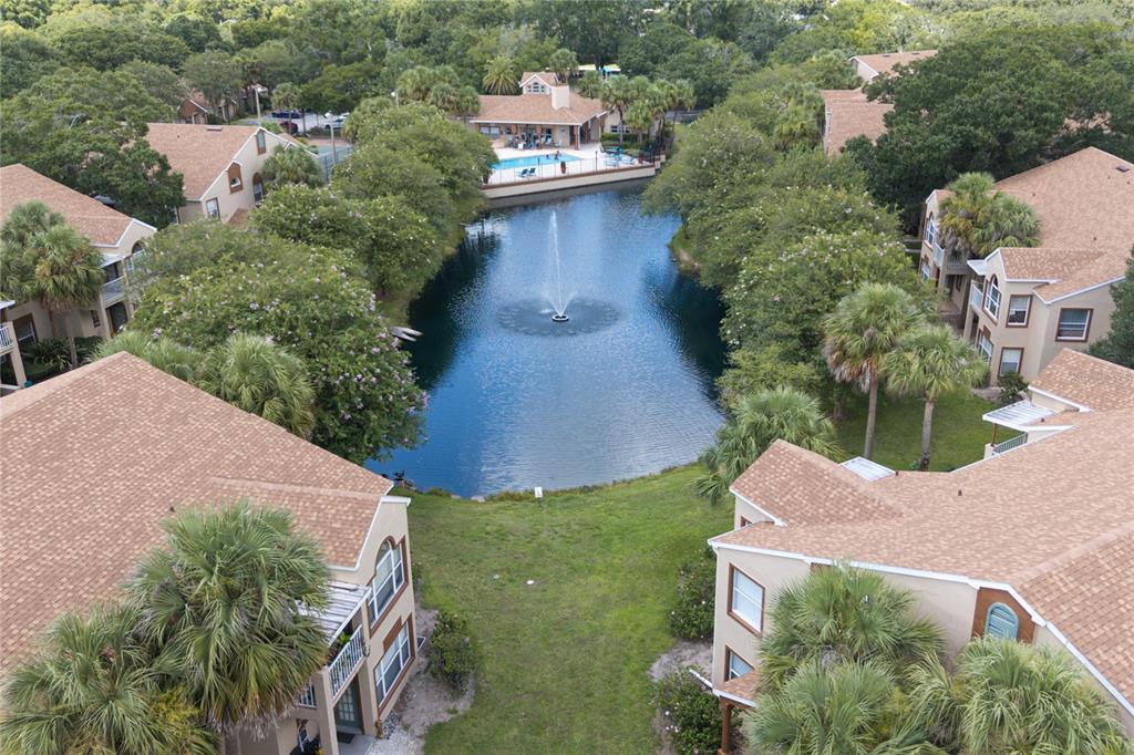 5436 East Michigan Street, Unit 4 Orlando, FL 32812 - Photo 36 of 37 an aerial view of house with yard