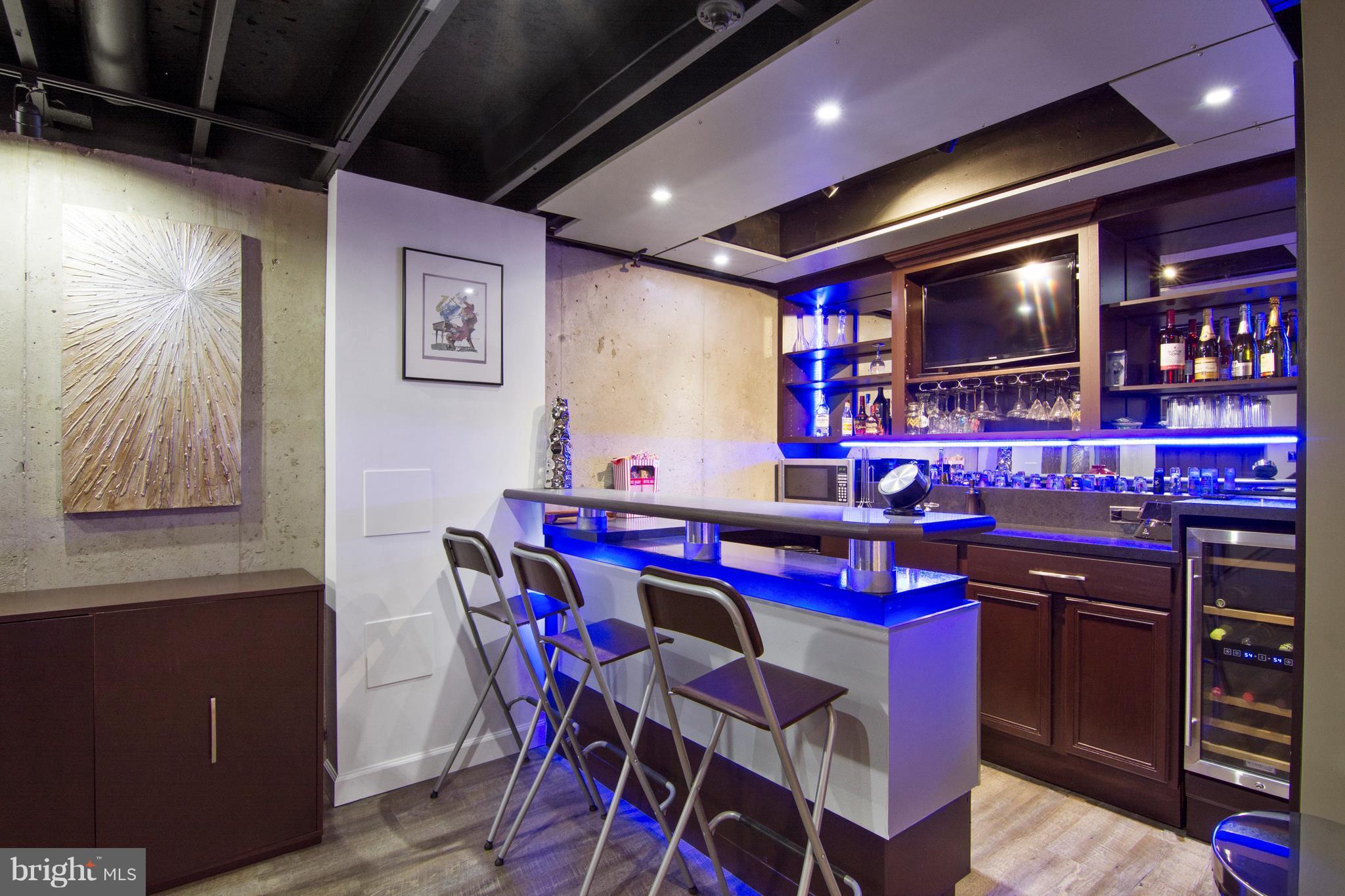 8495 Lucerne Road Randallstown, MD 21133 - Photo 27 of 30 Custom designed wet bar in the basement