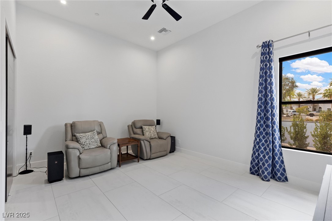 600 Quail Covey Road Henderson, NV 89002 - Photo 35 of 42 Third bedroom used as a media room