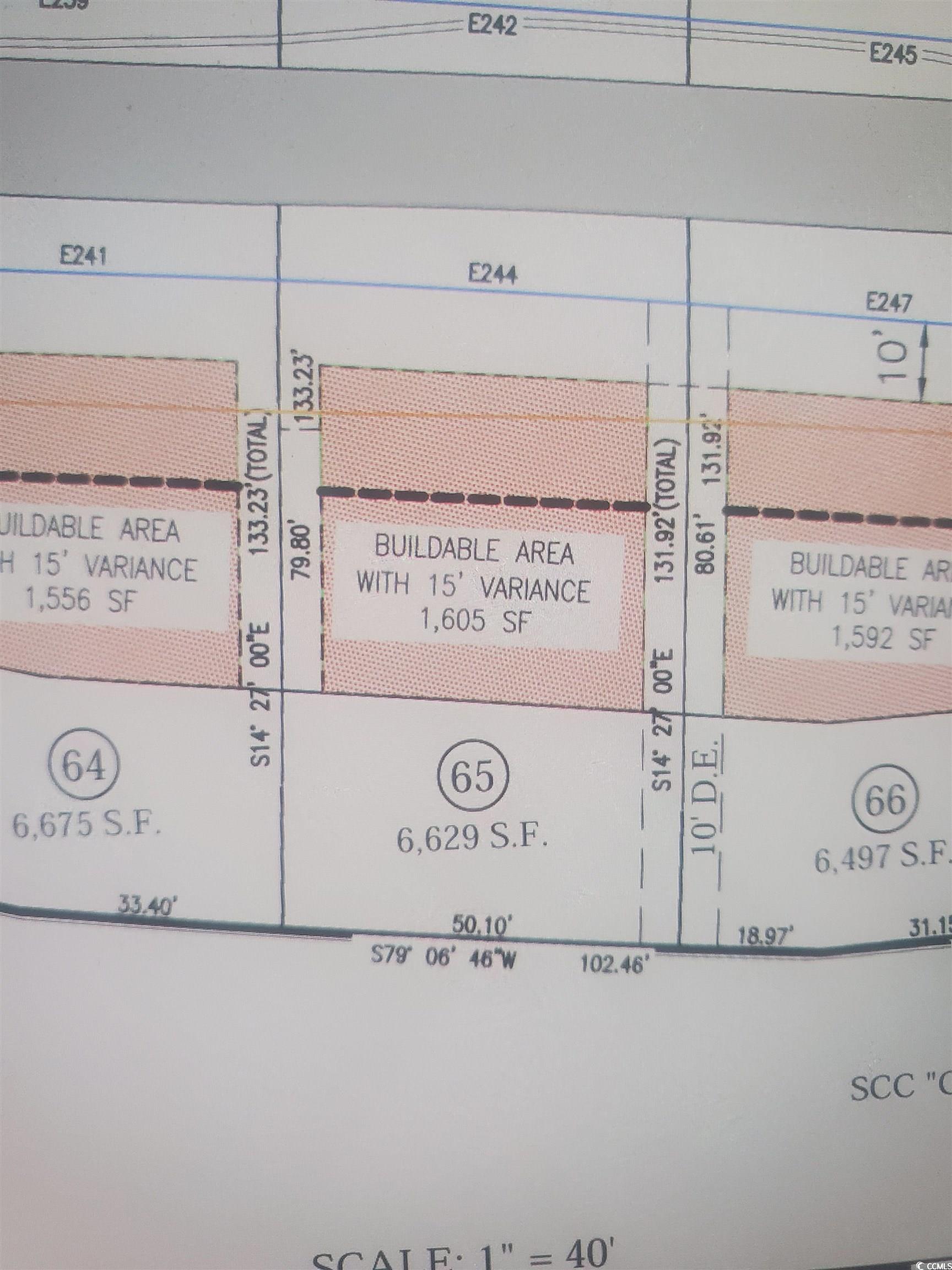 1310 Riverside Drive Sunset Beach, NC 28468 - Photo 13 of 13 Parcel map