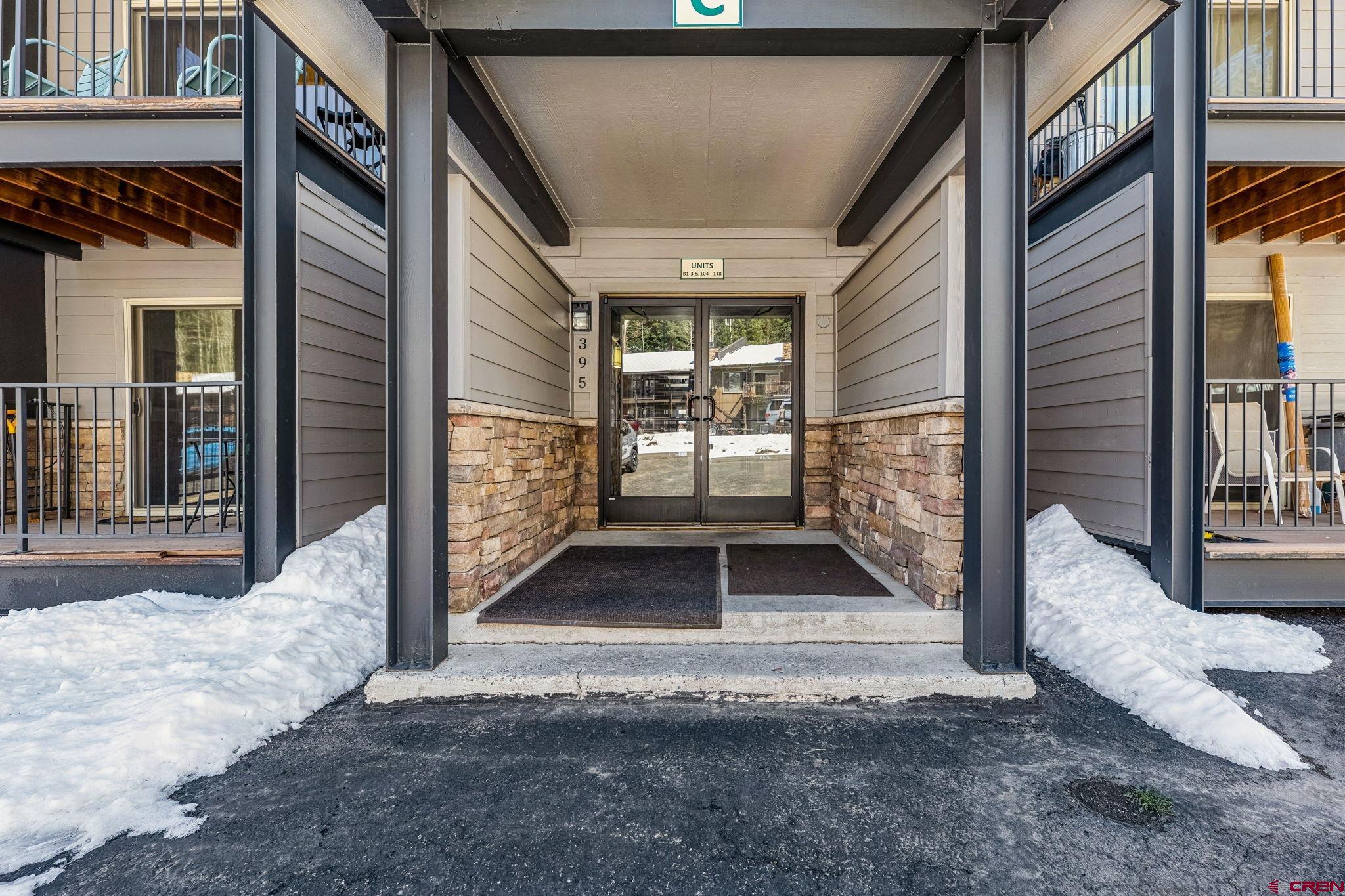 395 Sheol Street, Unit 117 Durango, CO 81301 - Photo 19 of 28 a view of a entryway door of the house