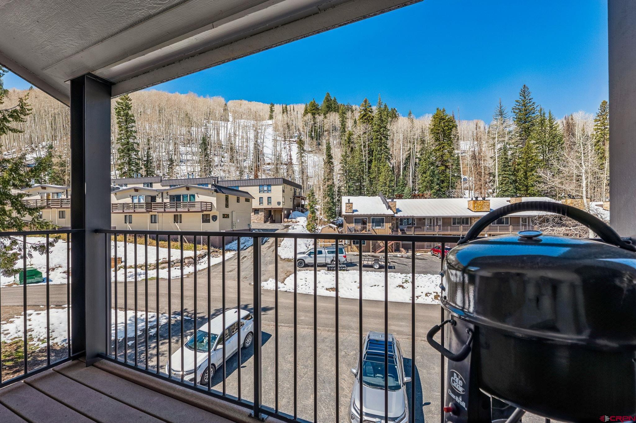 395 Sheol Street, Unit 117 Durango, CO 81301 - Photo 2 of 28 a view of a city from a balcony