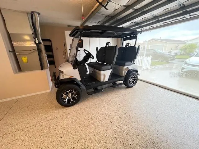 a view of car garage