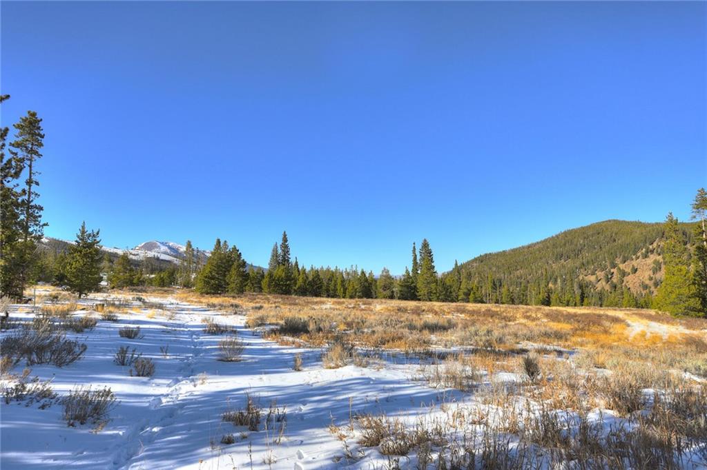 280 Gold Hill Road Breckenridge, CO 80424 - Photo 18 of 34 a view of a yard with mountains in the background