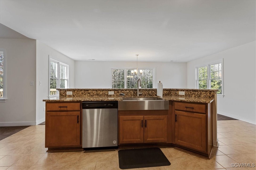 4086 Newville Road Waverly, VA 23890 - Photo 11 of 45 Kitchen featuring stainless steel dishwasher, plen