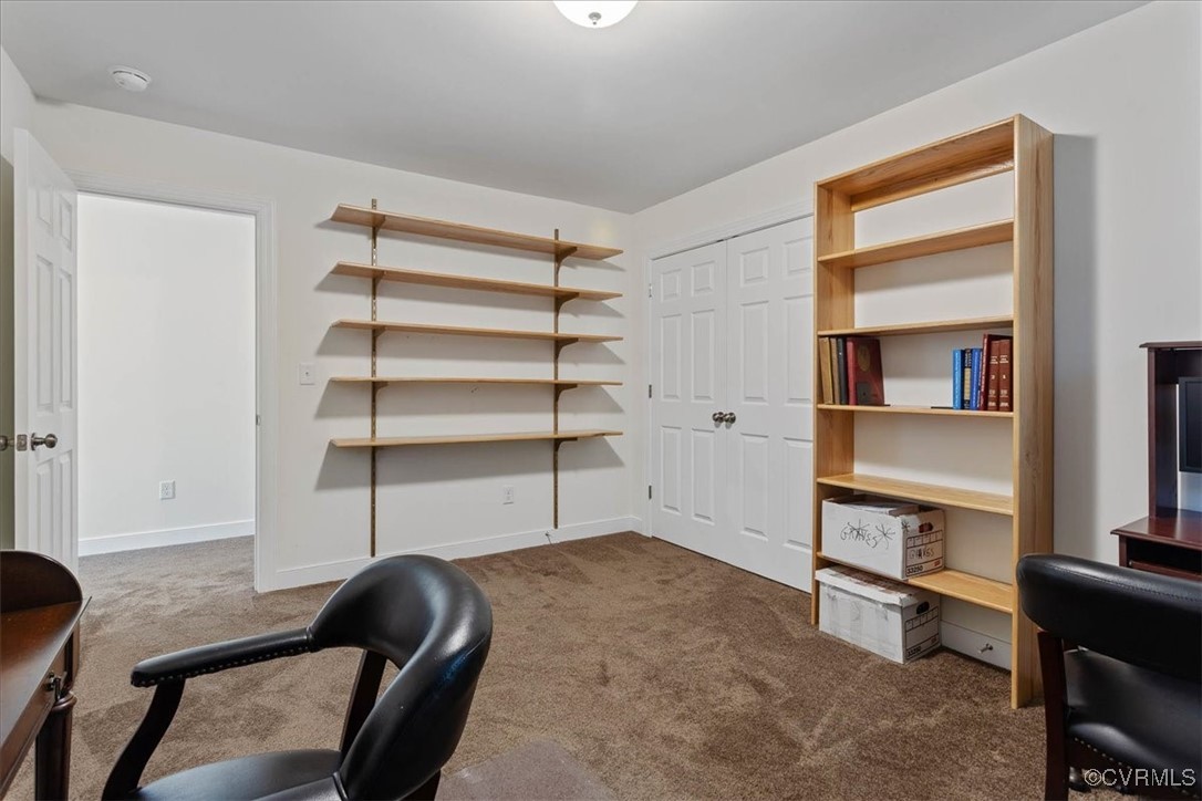 4086 Newville Road Waverly, VA 23890 - Photo 28 of 45 View of carpeted home office