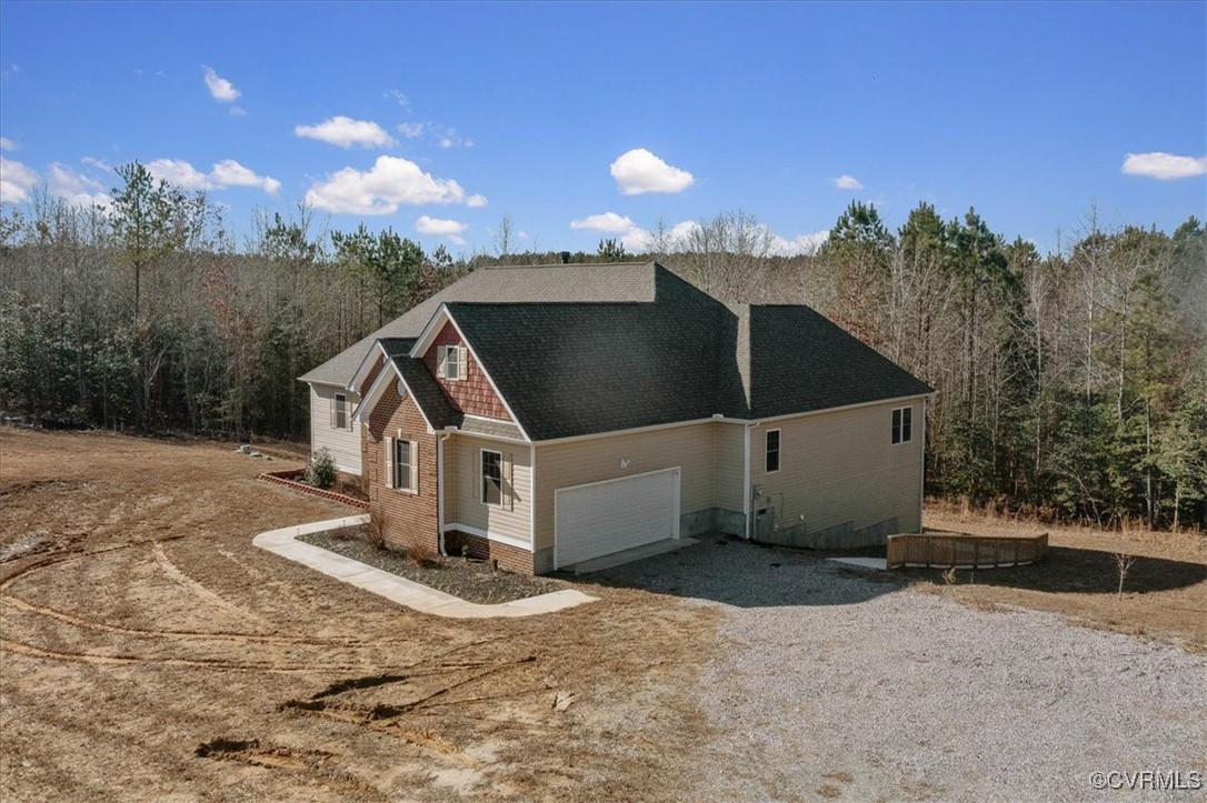 4086 Newville Road Waverly, VA 23890 - Photo 33 of 45 View of side of property with a garage