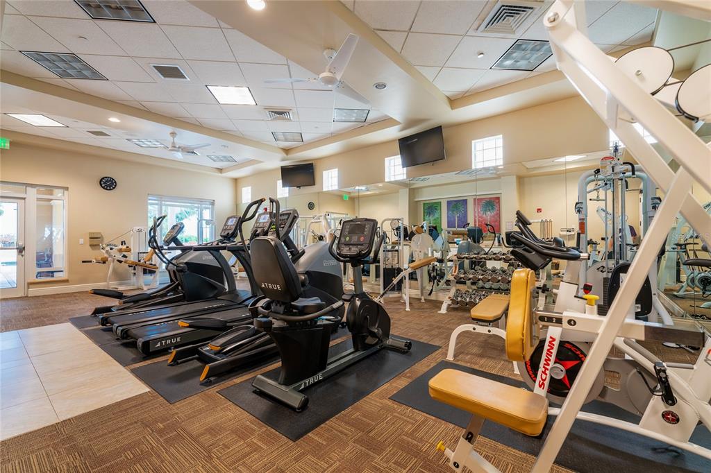 3321 Sunset Key Circle, Unit 308 Punta Gorda, FL 33955 - Photo 43 of 66 a view of a room with gym equipment